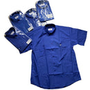 Workwear vintage Blue Short Sleeve Shirt (16/18)