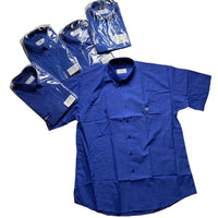 Workwear vintage Blue Short Sleeve Shirt (16/18)