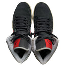Jordan 1 Mid Black Particle Grey and Red (UK 9.5)