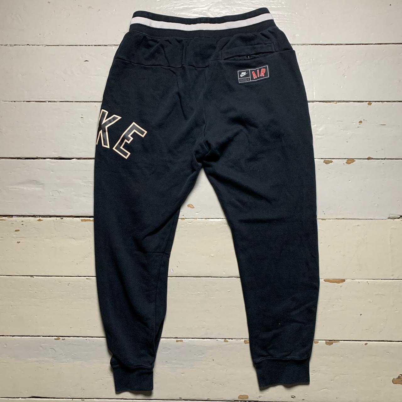 Nike Spellout Black and White Joggers