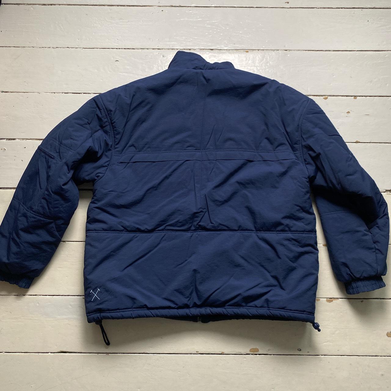 West Ham United Vintage Fila Hammers Puffer Coat