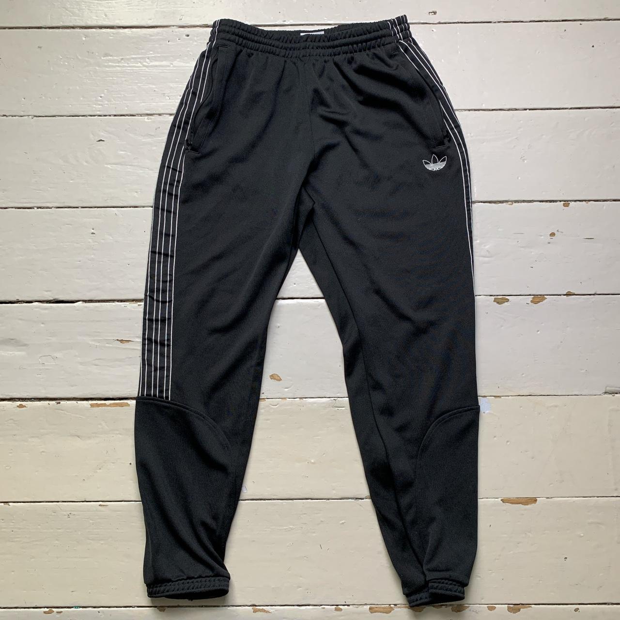 Adidas Originals Black and White Stripe Track Pant Joggers