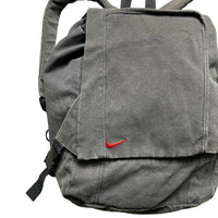 Nike Vintage 90’s Grey and Red Rucksack Backpack Bag