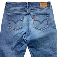 Levis 715 Bootcut Light Blue Womens Jeans (29W)