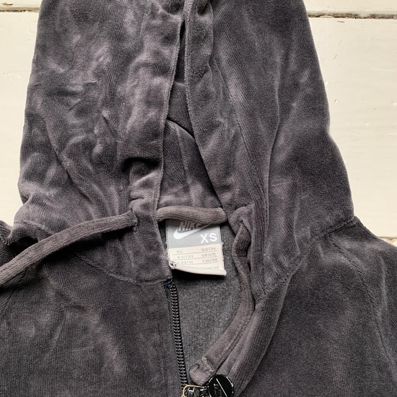 Nike Velour Black Hoodie