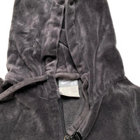Nike Velour Black Hoodie (XS)
