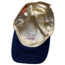 England Vintage Football Cap White and Navy