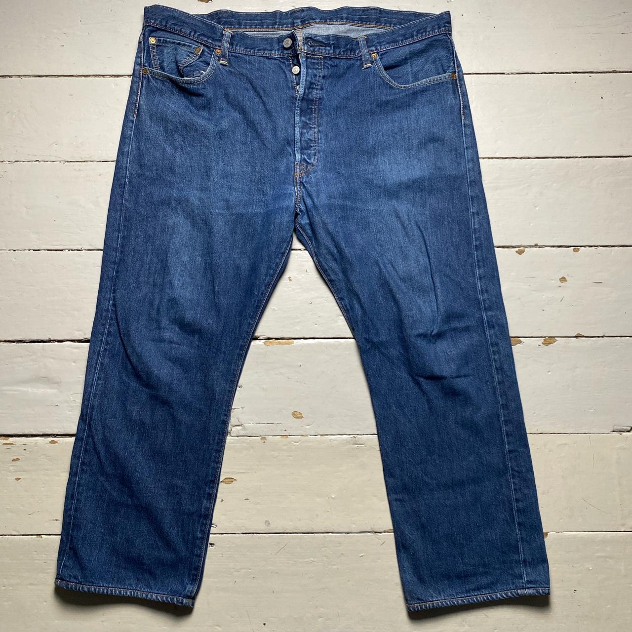 Levis 501 Baggy Navy Jeans