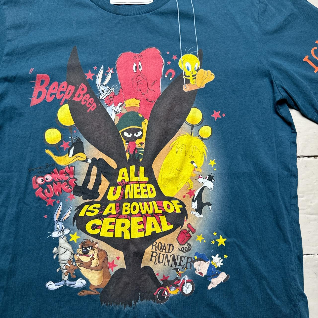 Iceberg Looney Tunes Vintage Taz Bunny Duck Tweety T Shirt