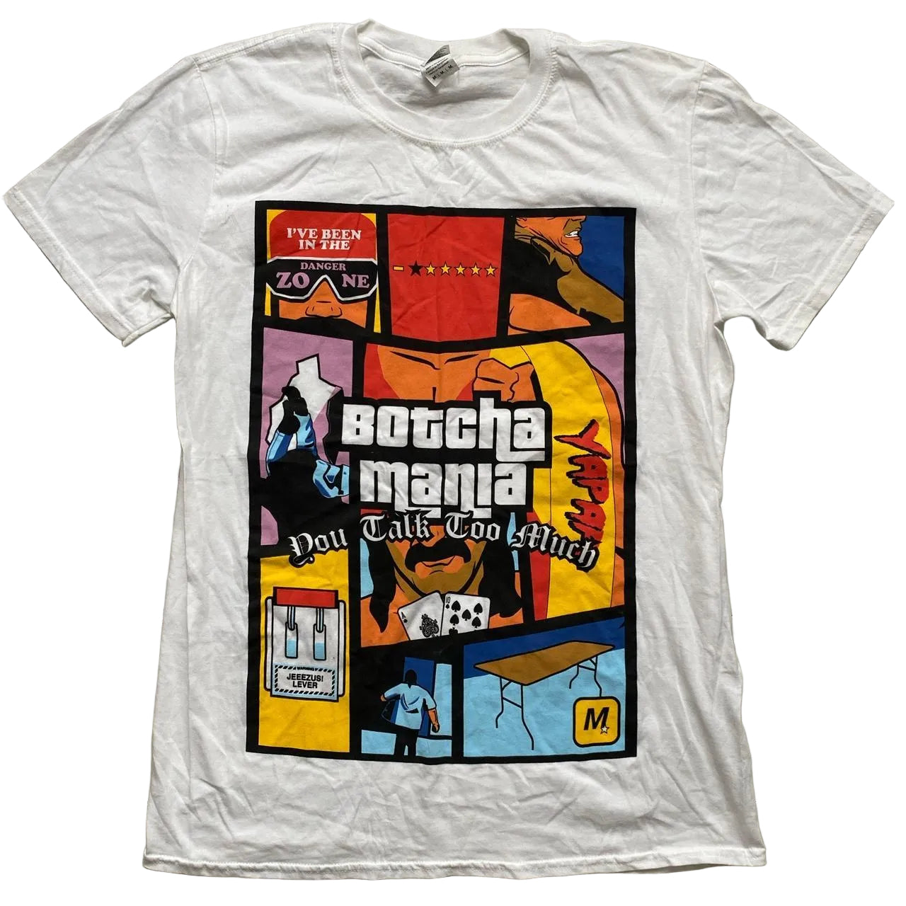 Botcha Mania GTA Wrestling T Shirt (M)