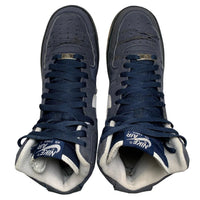 Nike Air Force 1 Mid Navy and White (UK 9)
