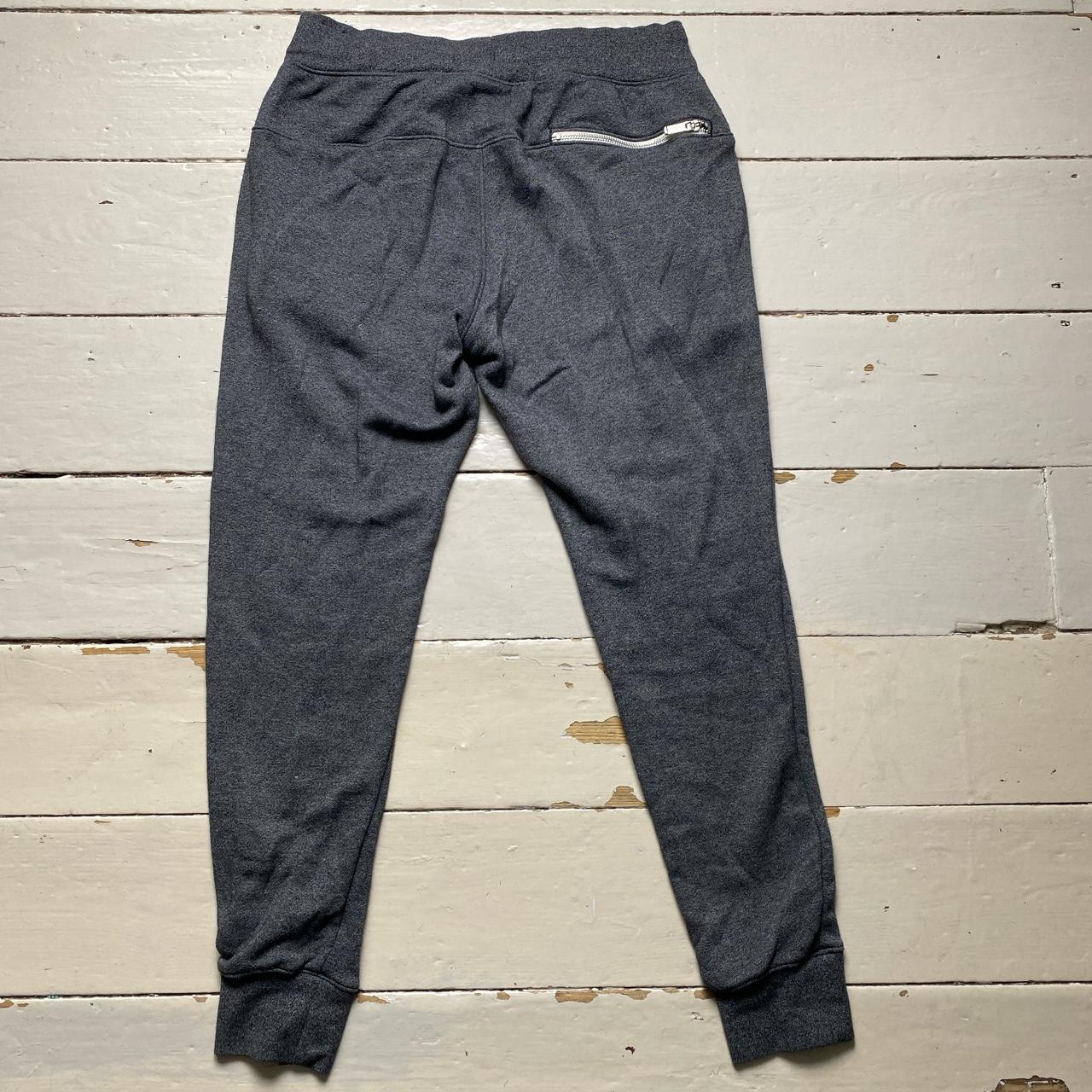 Nike Swoosh Grey and White Joggers