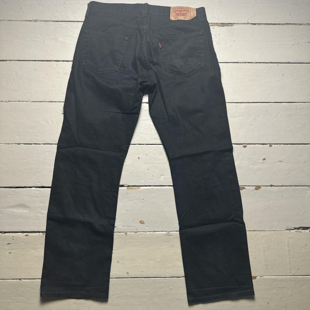 Levis 501 Black Baggy Jeans