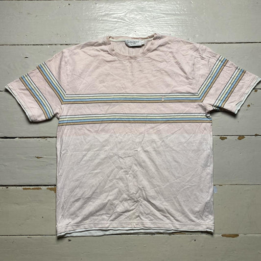 YSL Yves Saint Laurent Vintage Striped T Shirt