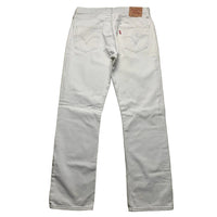 Levis Vintage 501 White Jeans
