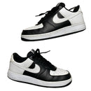 Nike Air Force 1 White and Black (UK 10)