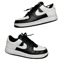 Nike Air Force 1 White and Black (UK 10)