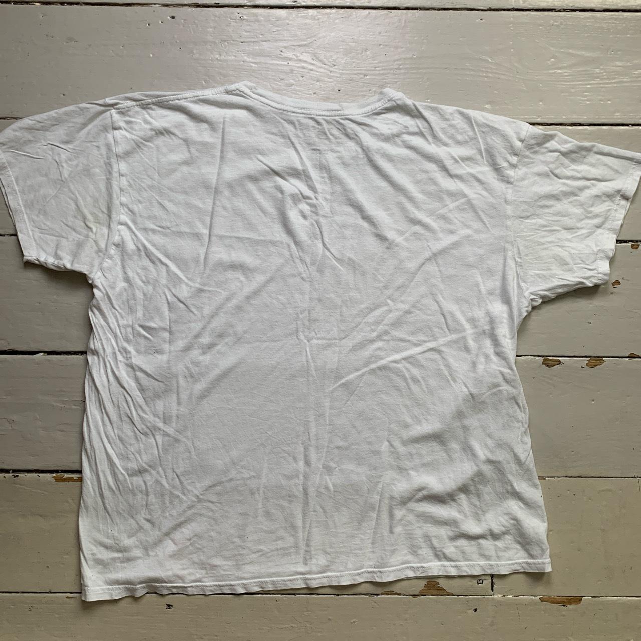 Supreme Hanes White and Red Box Logo T Shirt