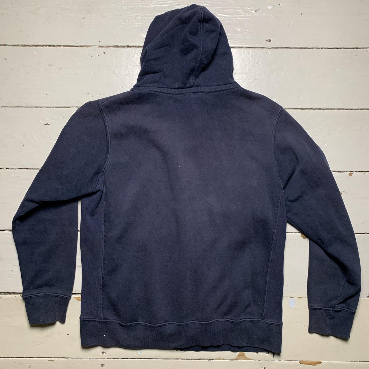 Polo Ralph Lauren Vintage Navy and Yellow Pony Hoodie