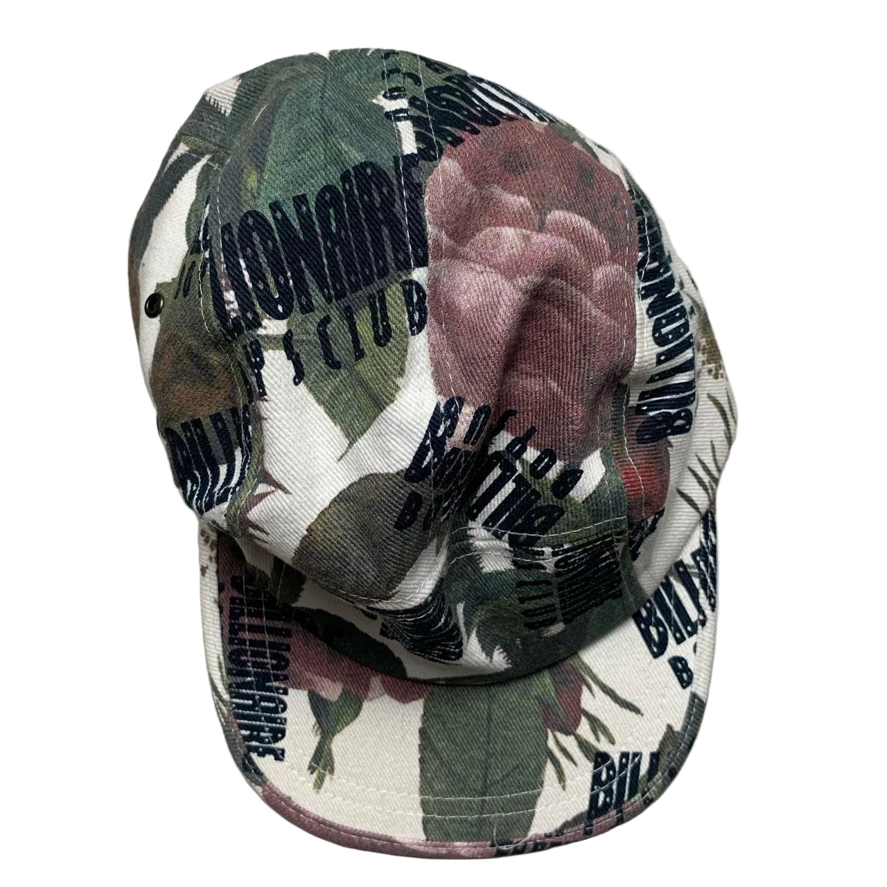 Billionaire Boys Club Plant Print Repeat Logo 5 Panel Cap