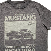Ford Mustang Grey T Shirt (2XL)