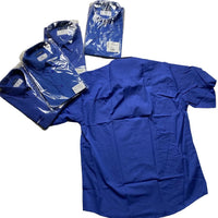 Workwear vintage Blue Short Sleeve Shirt (16/18)
