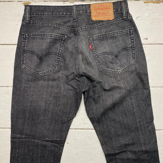 Levis 505 Vintage Straight Grey Jeans