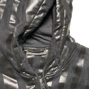Diesel Black Label Faux Leather Gillet Hoodie (L)