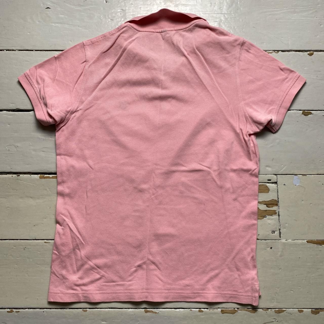 Lyle and Scott Pink Polo Shirt
