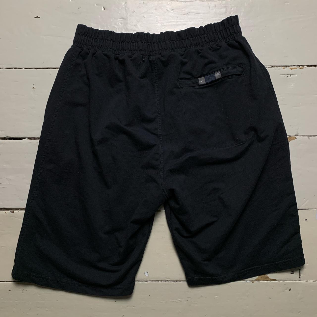 Nike Swoosh Black and Grey Jogger Shorts