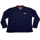 Arsenal Gunners Vintage 90’s V Neck Navy and Red Jumper (XL)