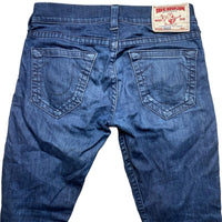 True Religion Rocco Navy Stitch Slim Jeans (31W)