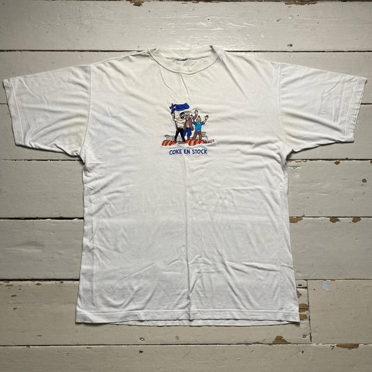 Tin Tin Vintage 90’s Embroidered T Shirt