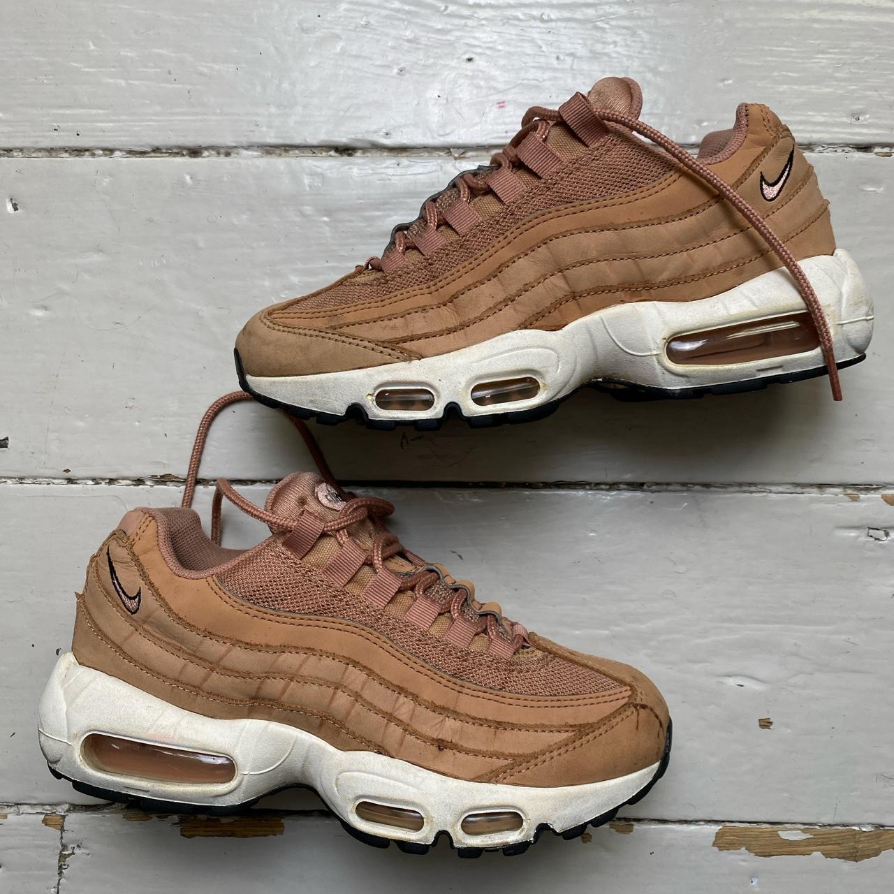 Nike Air Max 95 Peach Pink Wear Garson