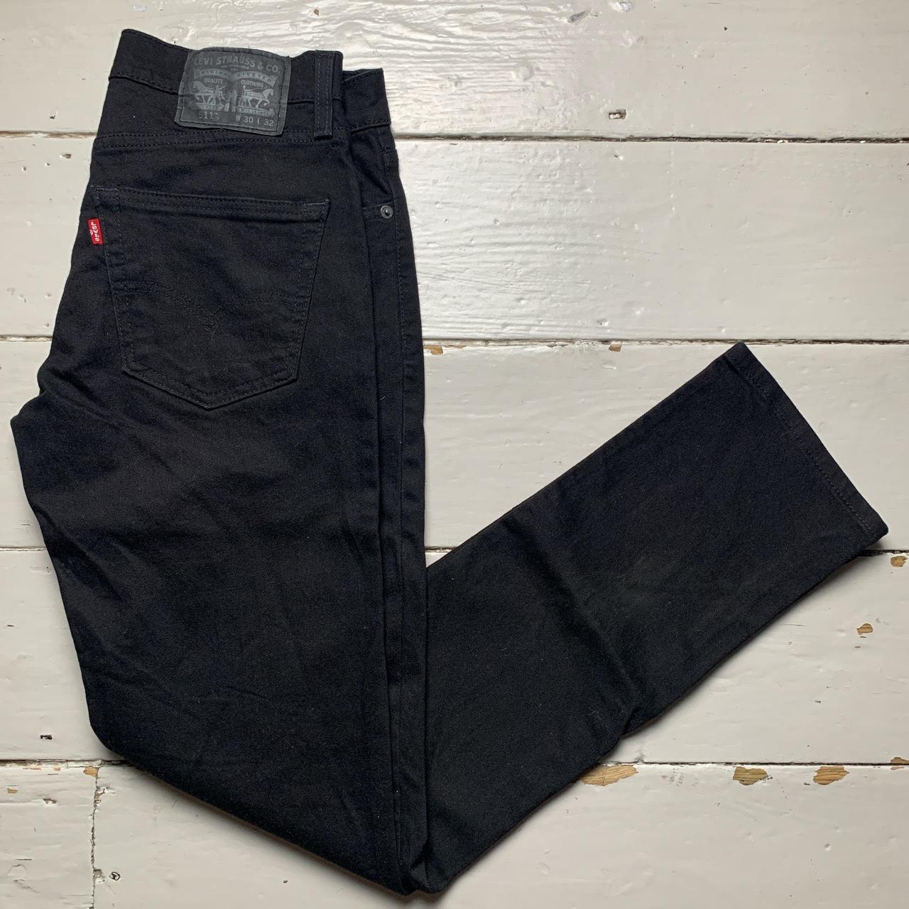 Levis 511 Jet Black Slim Fit Jeans