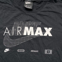 Nike Air Max Black and White T Shirt