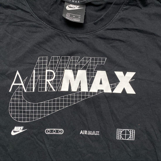 Nike Air Max Black and White T Shirt