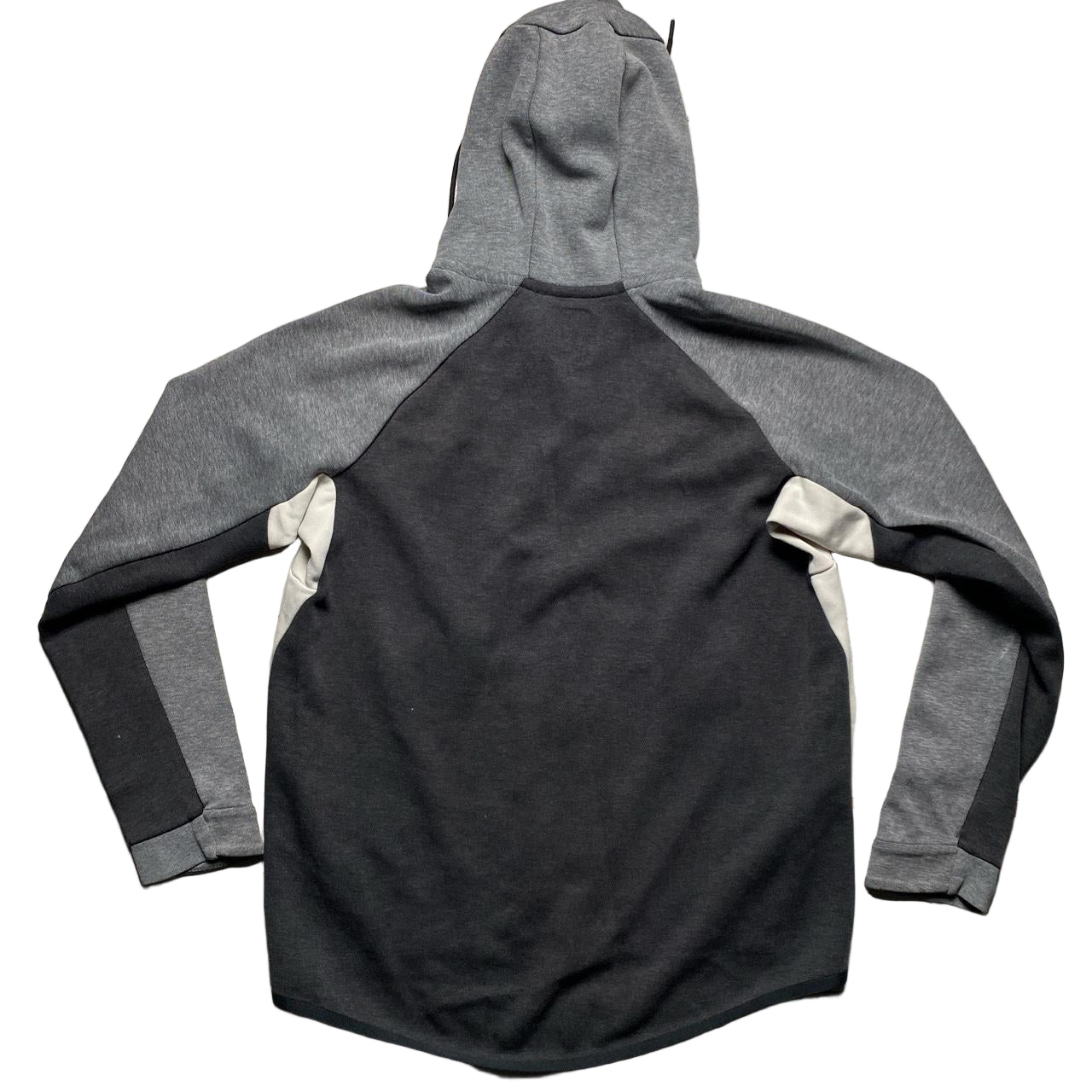 Nike Tech Fleece Multi Colour Grey and White Hoodie (M)