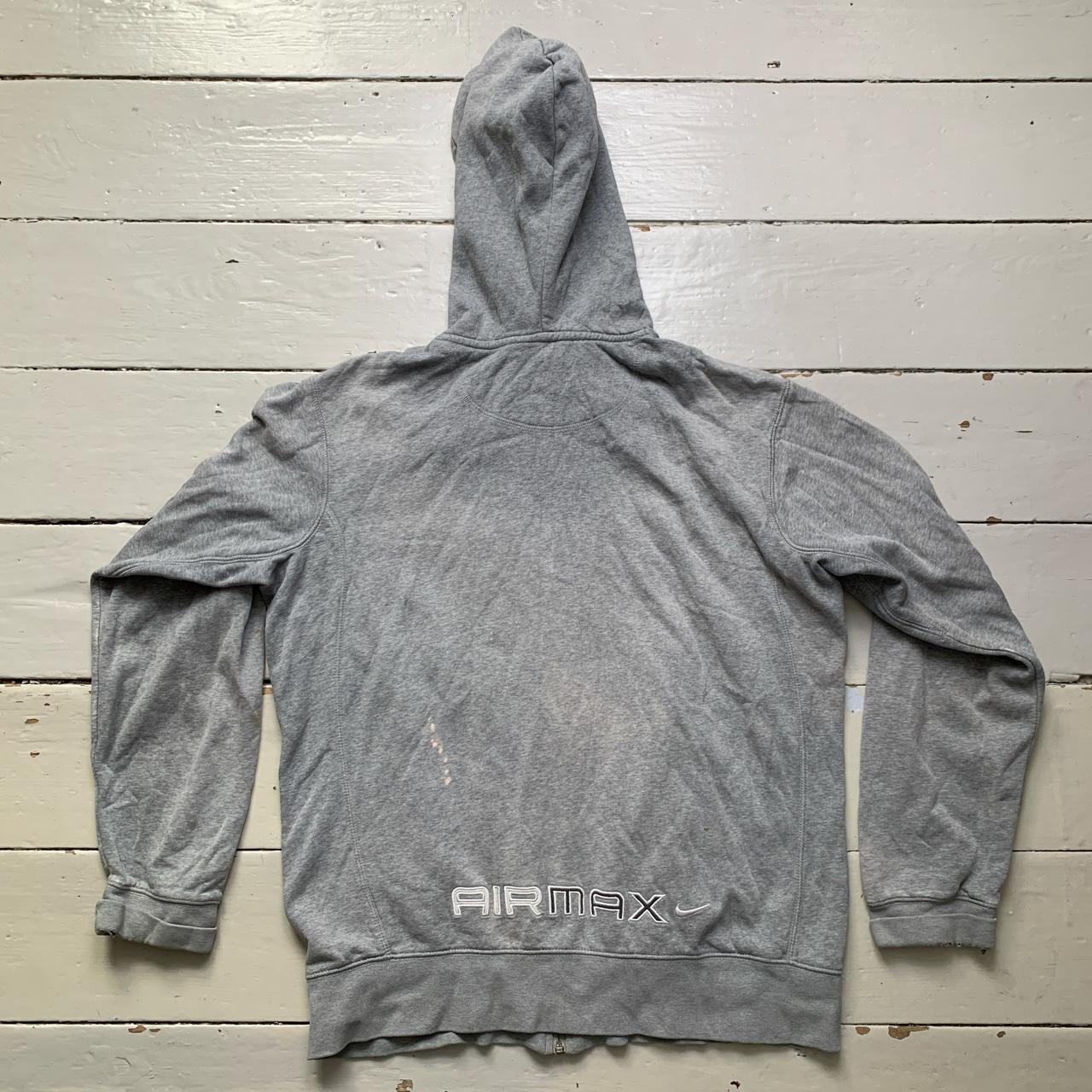 Nike Air Max Swoosh Vintage Spellout Grey Hoodie