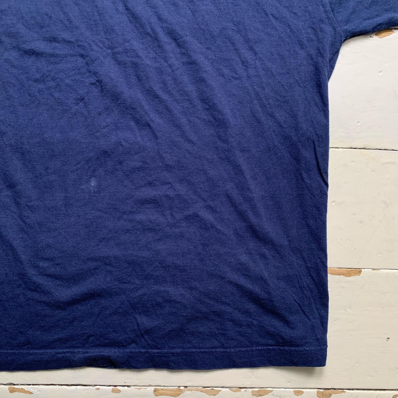 Nike Vintage 90s Navy and Red USA T Shirt