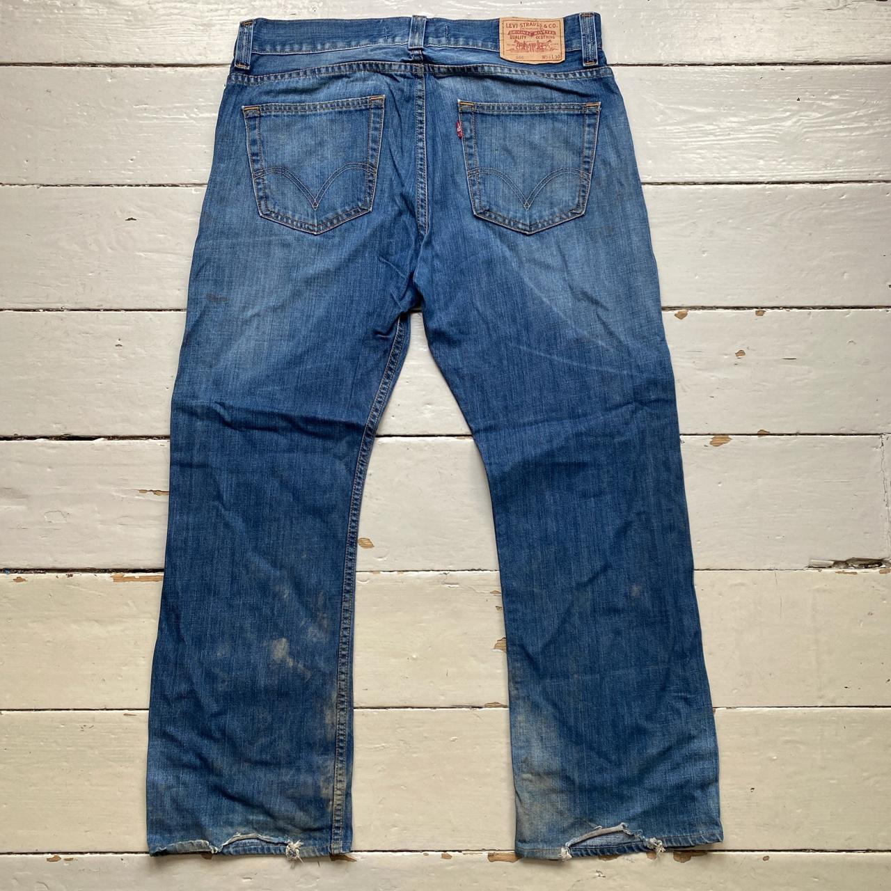 Levis 506 Vintage Baggy Distressed Jeans