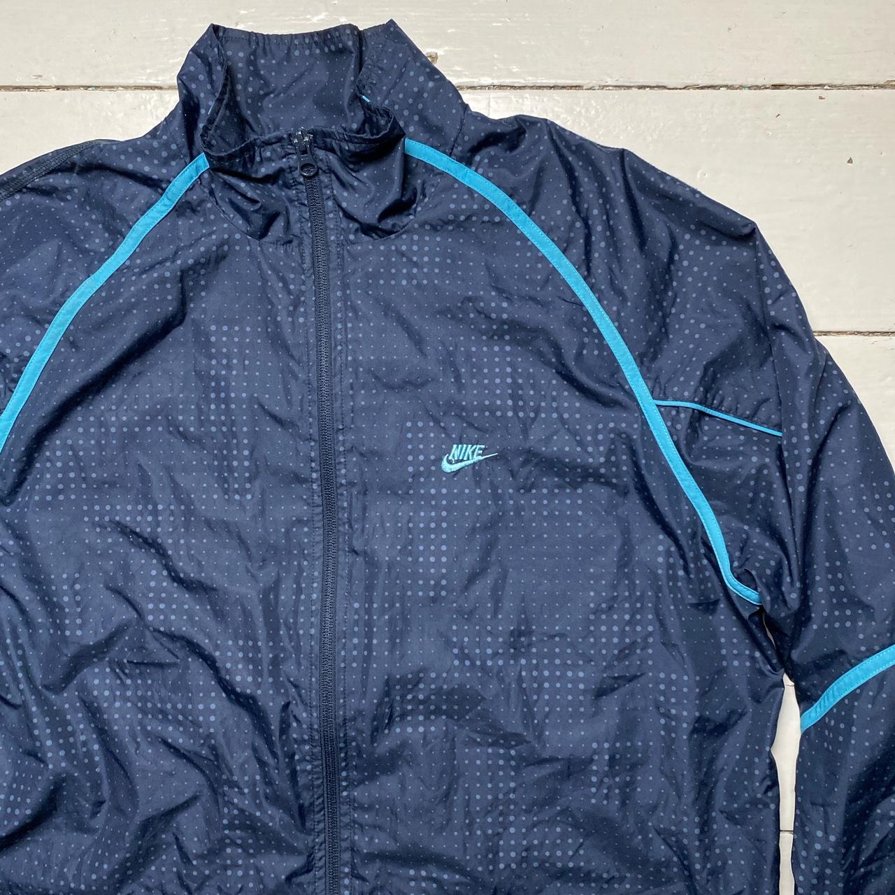Nike Air Vintage Shell Jacket Navy and Light Blue
