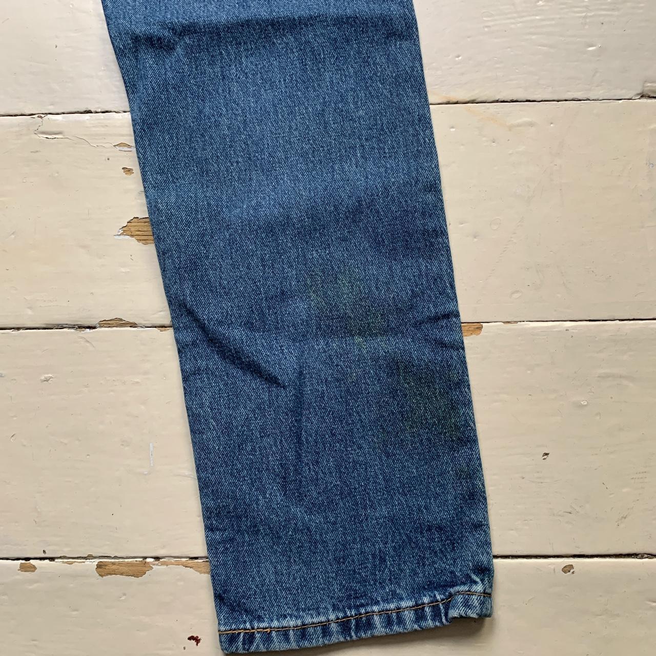 Levis 502 Vintage Navy Jeans