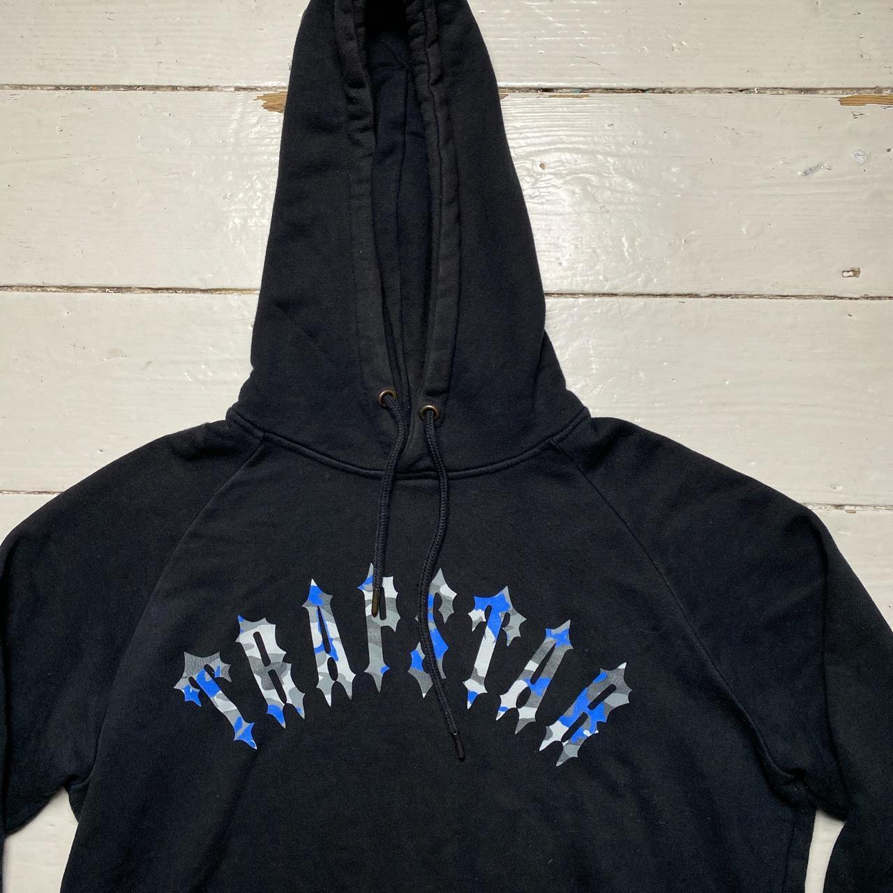 Trapstar Irongate Blue Camouflage Hoodie