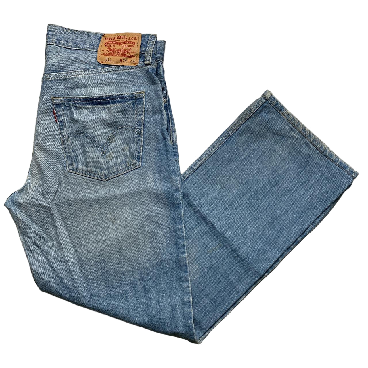Levis 511 Light Blue Jeans (34W)