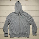 Nike Swoosh Green and Grey Vintage Hoodie