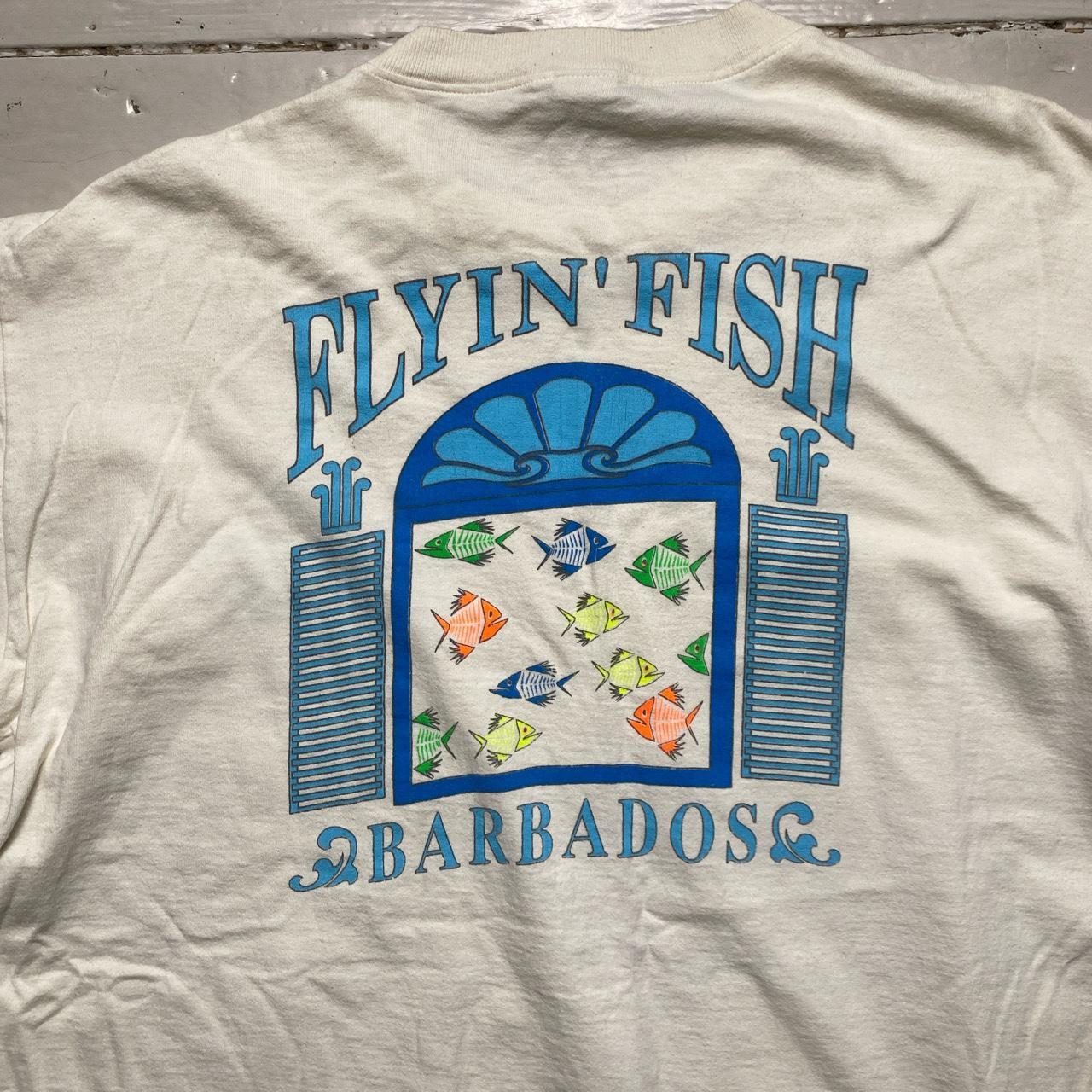 Flyin Fish Barbados Vintage T Shirt