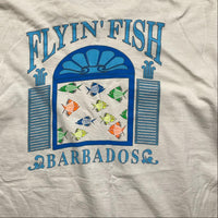 Flyin Fish Barbados Vintage T Shirt (L)