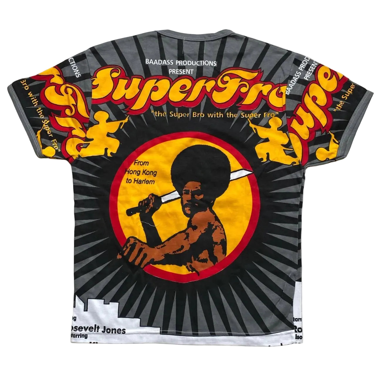Superfro Work by EAKSAK Vintage Kung Fu T Shirt (XS)