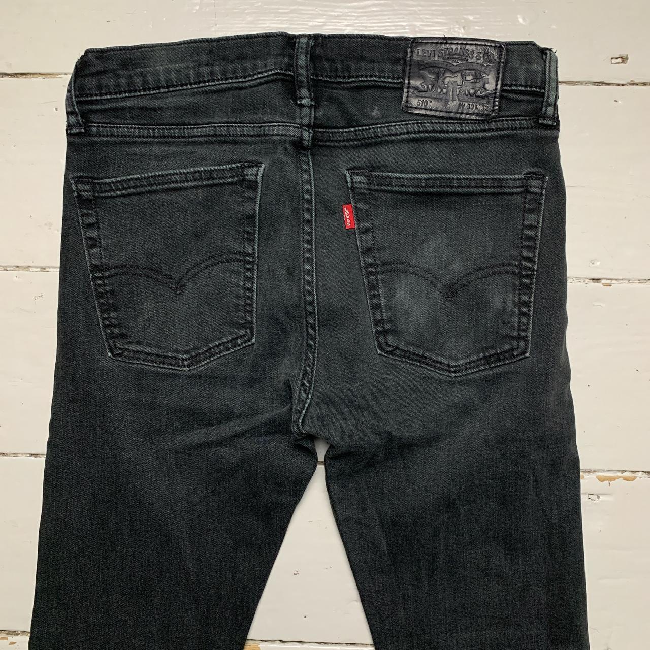 Levis 510 Slim Black Jeans